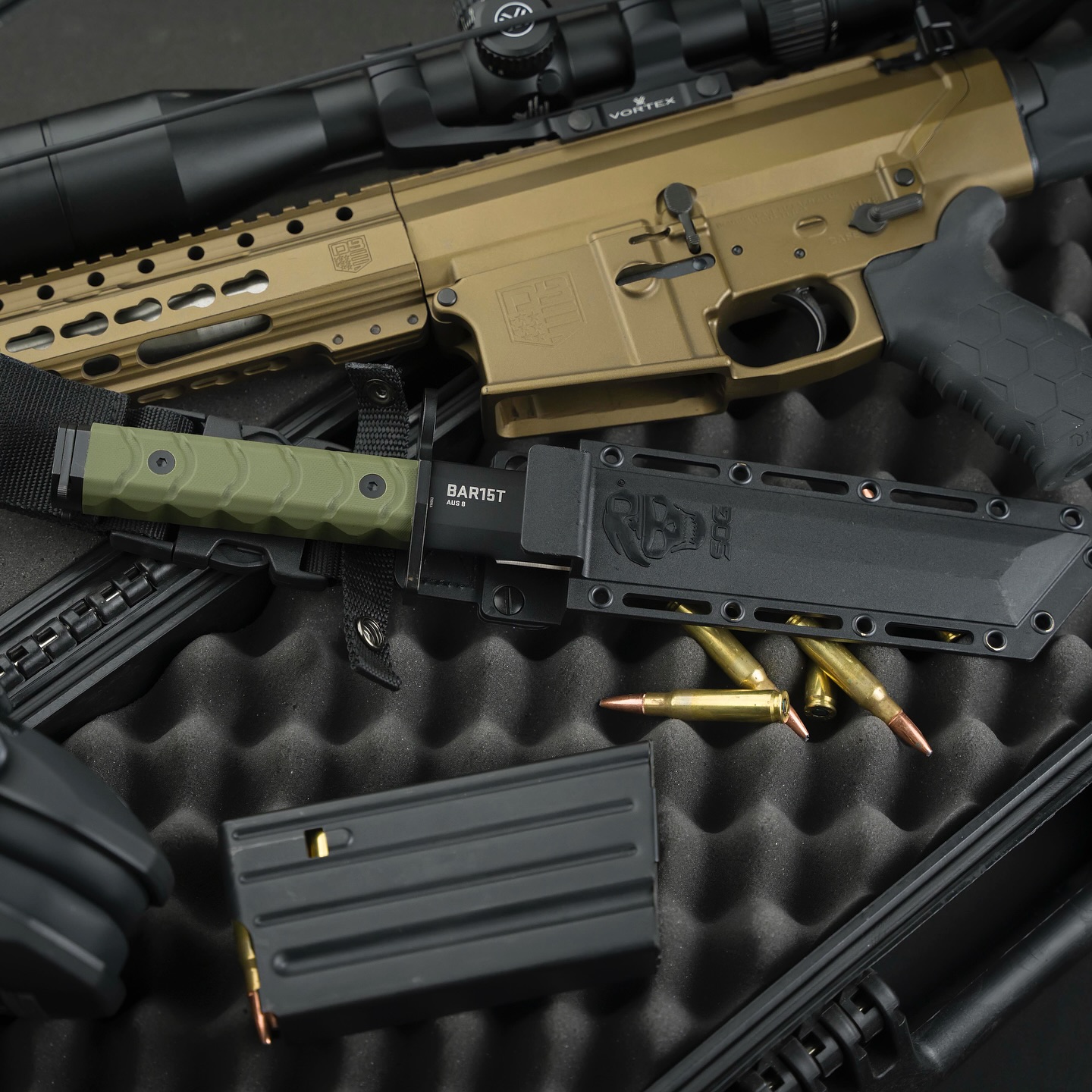 BAR15T Tanto Bayonet - OD