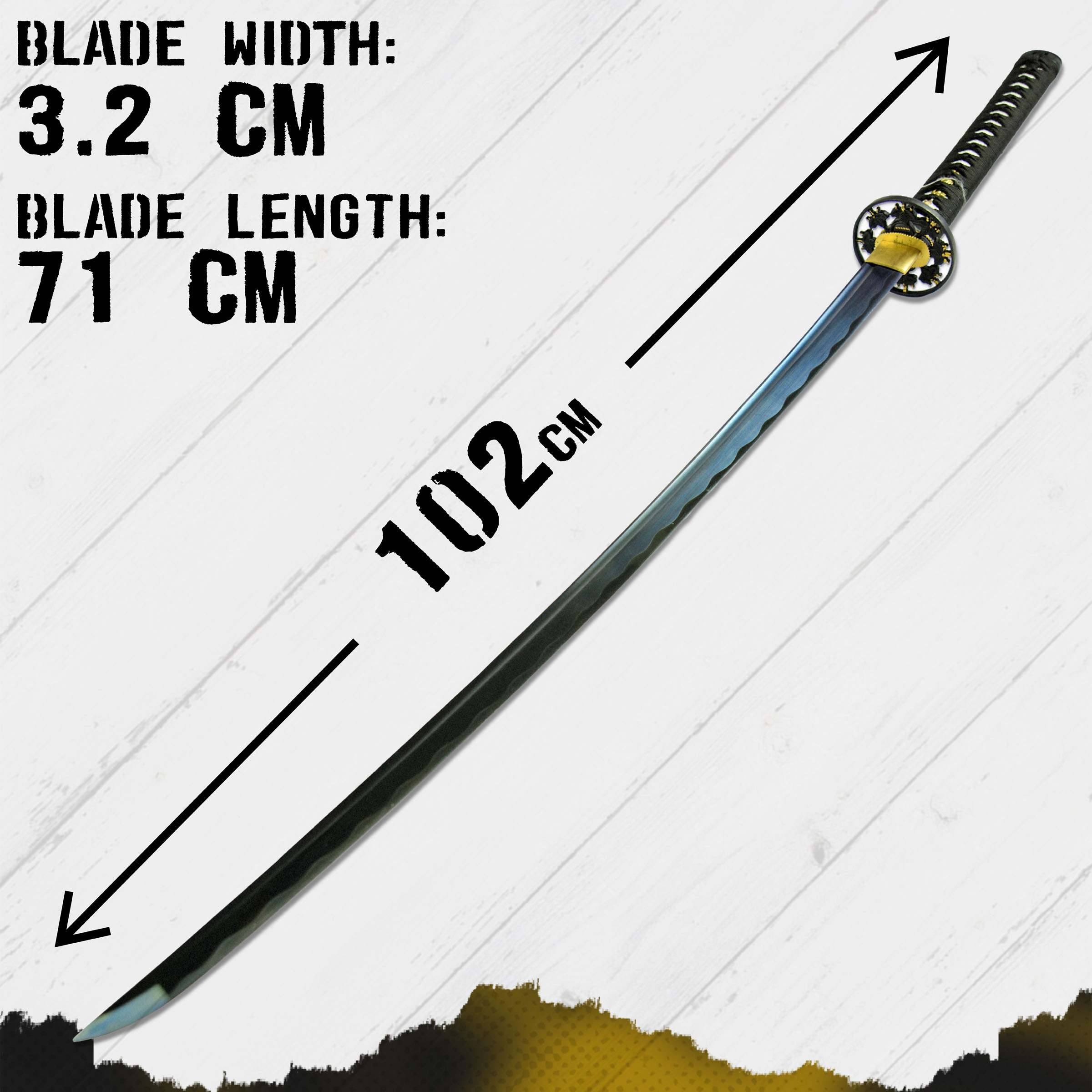 Plum Blossom Katana