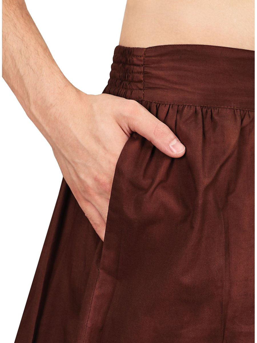 3/4 Harem Pants brown, Size S/M