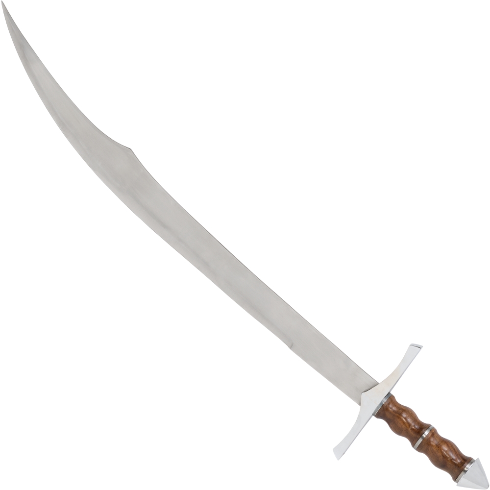 Scimitar with scabbard