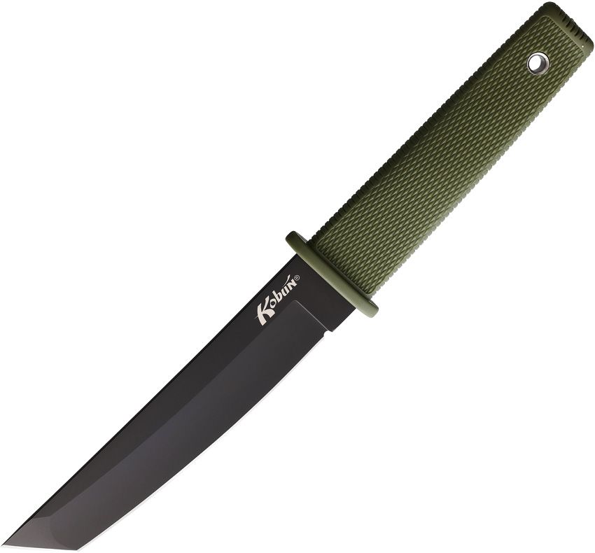 Kobun, Black Blade, OD Green Handle