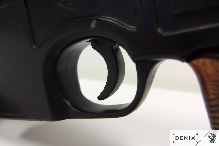 Mauser (pistol) black C 96 with wooden handle