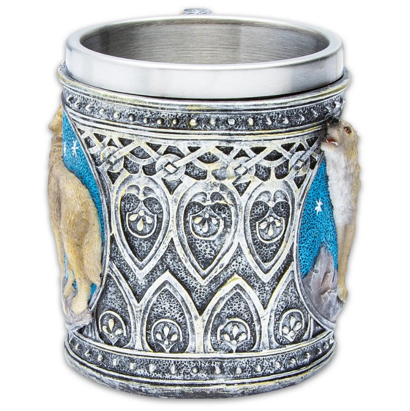 The Witcher - Geralt's Lone Wolf Fantasy Becher