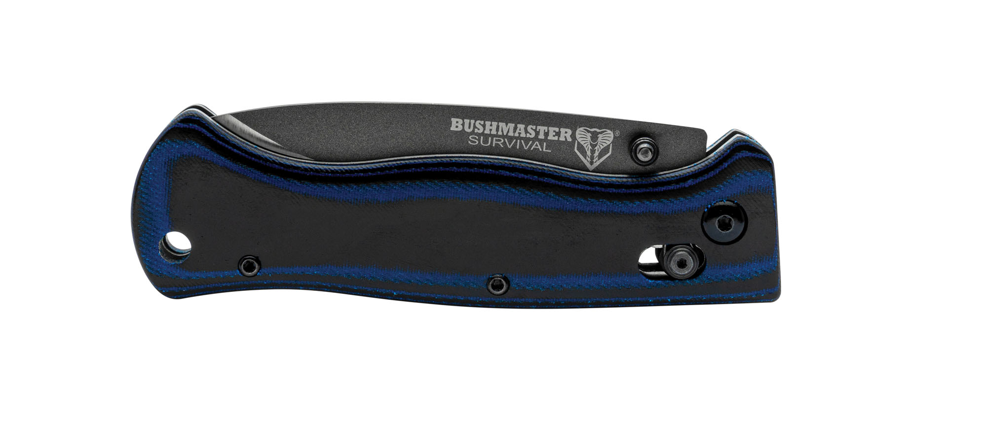Bushmaster Explorer Blaues G10 Taschenmesser