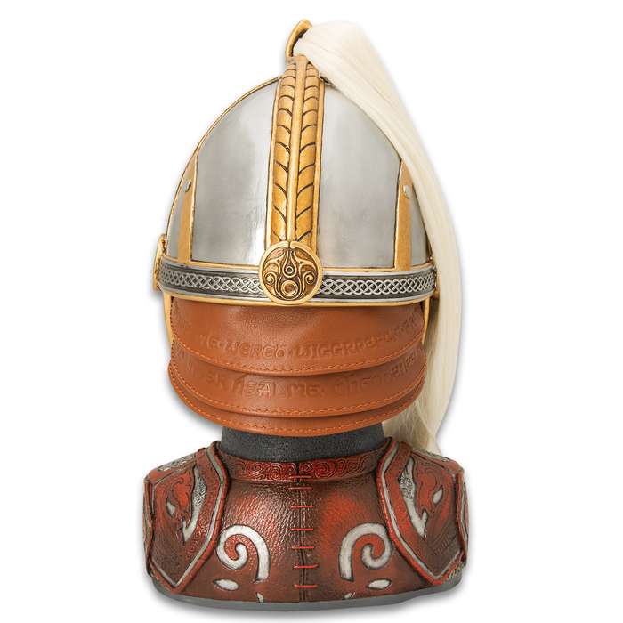 Herr der Ringe - Helm von Eomer mit Ständer Herr der Ringe - Helm von Eomer mit Ständer