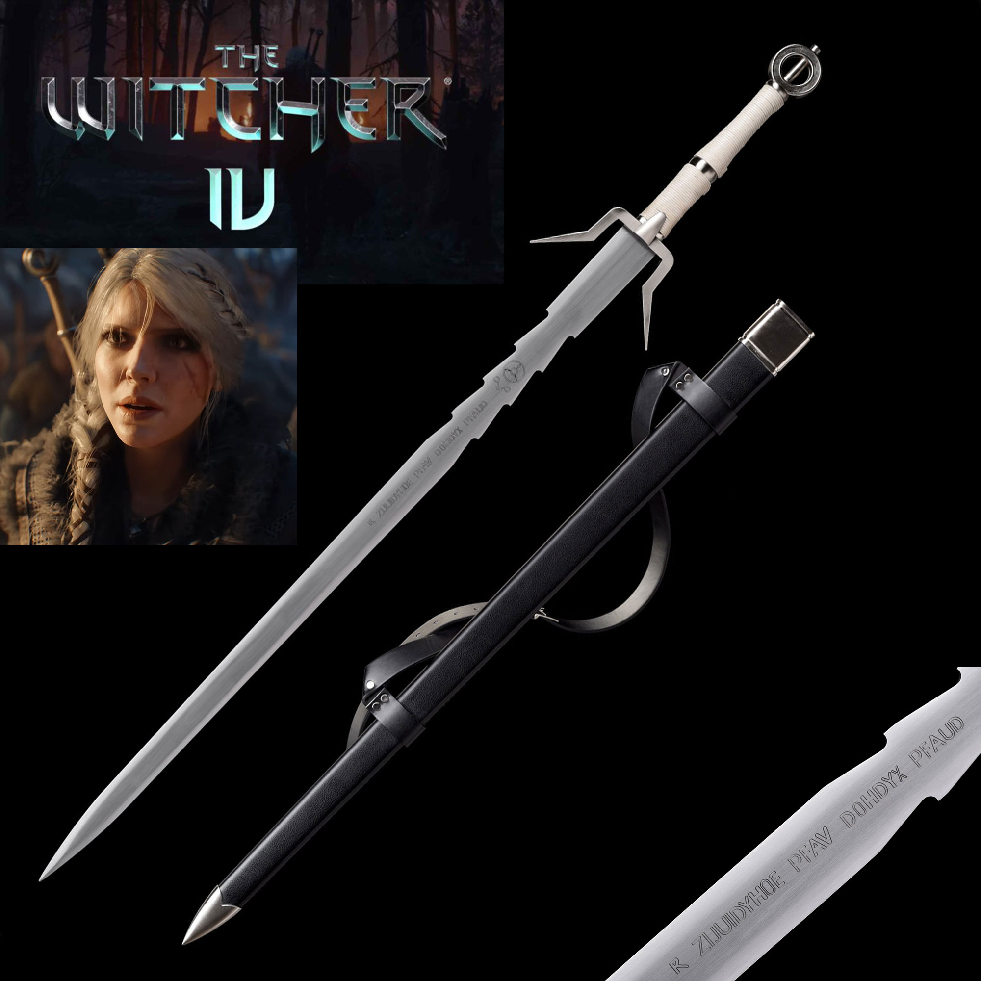 Witcher 4 - Ciri's Zireael Schwert (Design aus dem kommenden Witcher 4 Spiel)