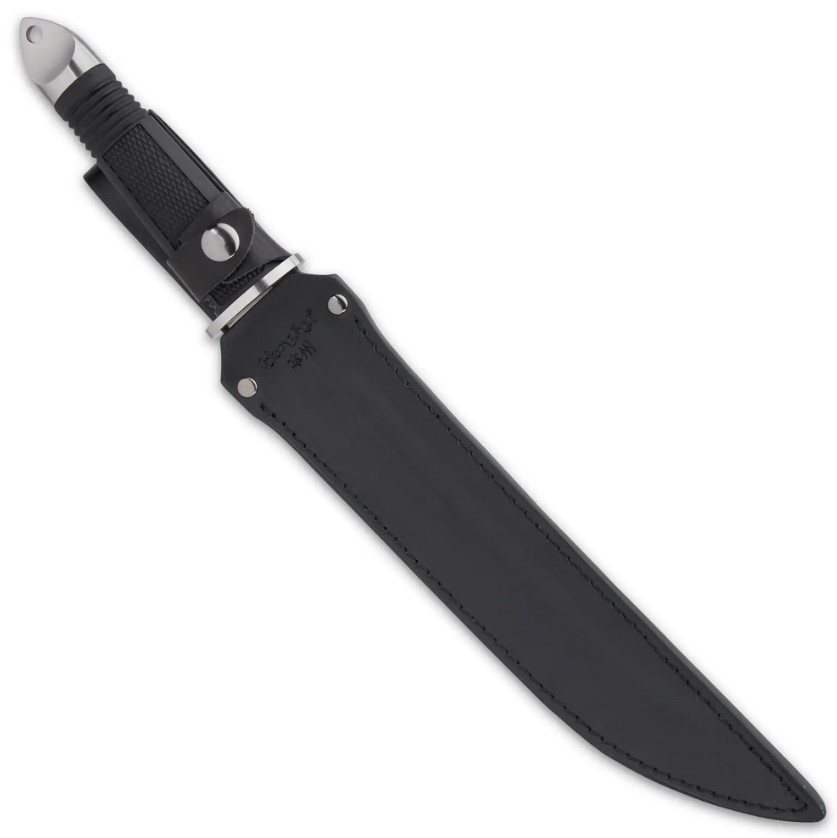 VG-10 Honshu Tanto Knife with Leather Sheath