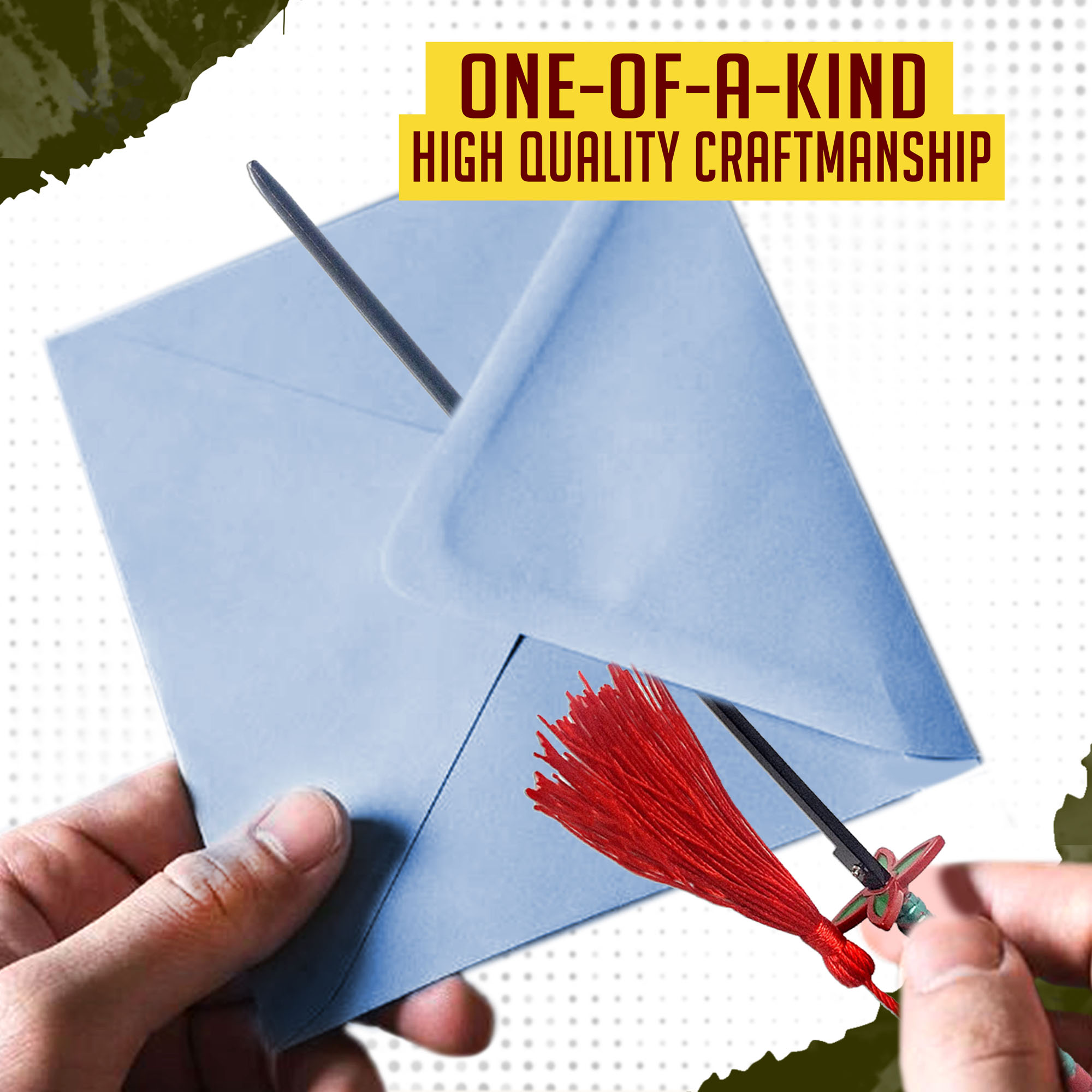 Demon Slayer – Shinobu Kochos Samuraikatana, Schwert-Brieföffner mit Scheide und Ständer