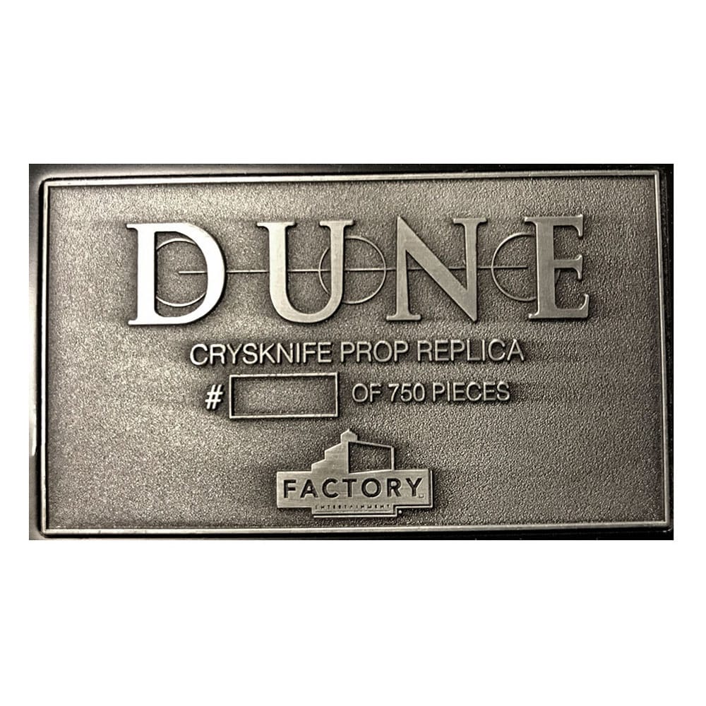 Dune 1984 Replica 1/1 Crysknife Limited Edition 25 cm