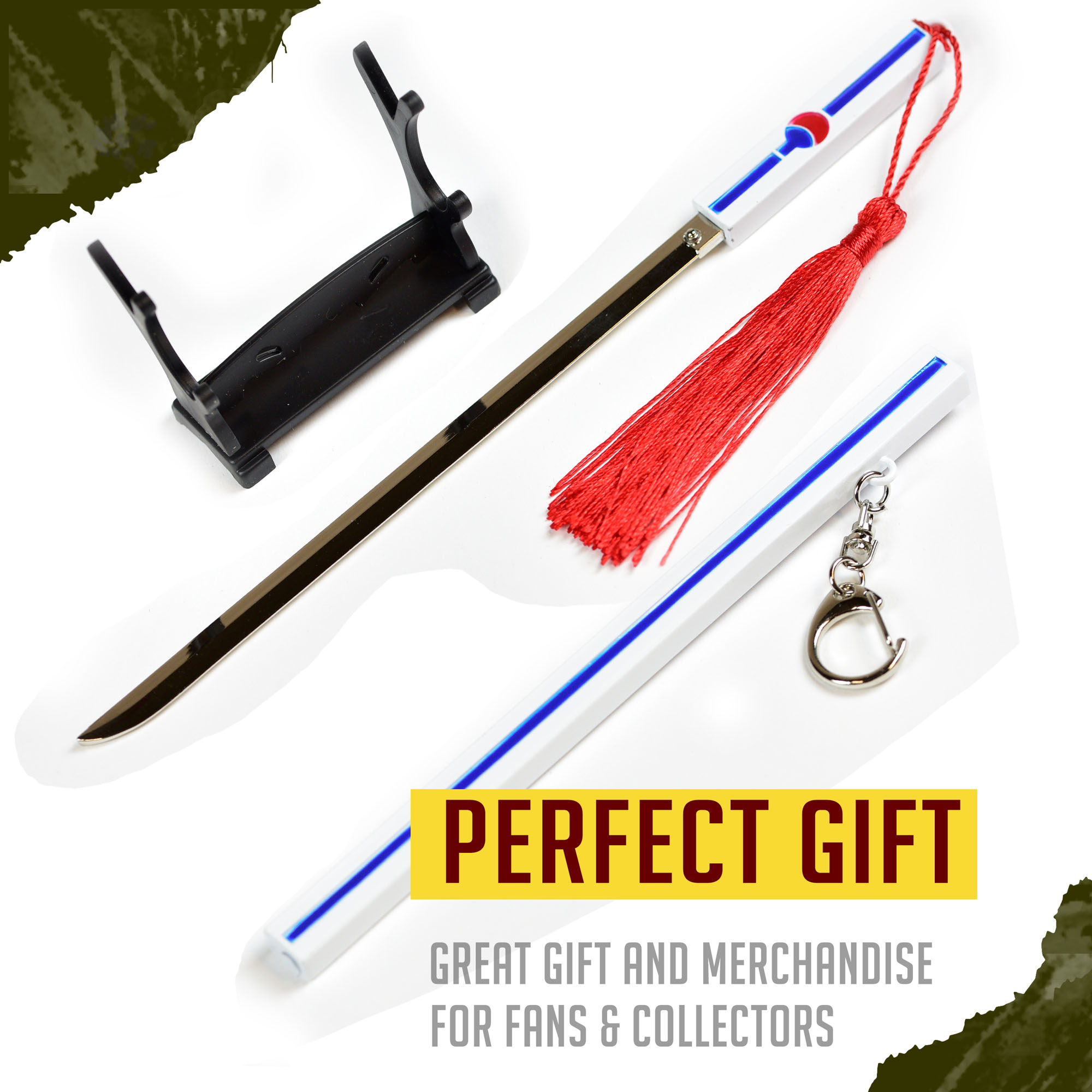 Naruto - Sasuke Uchiha Katana - Letter Opener Version with Stand Naruto - Sasuke Uchiha Katana - Letter Opener Version with Stand