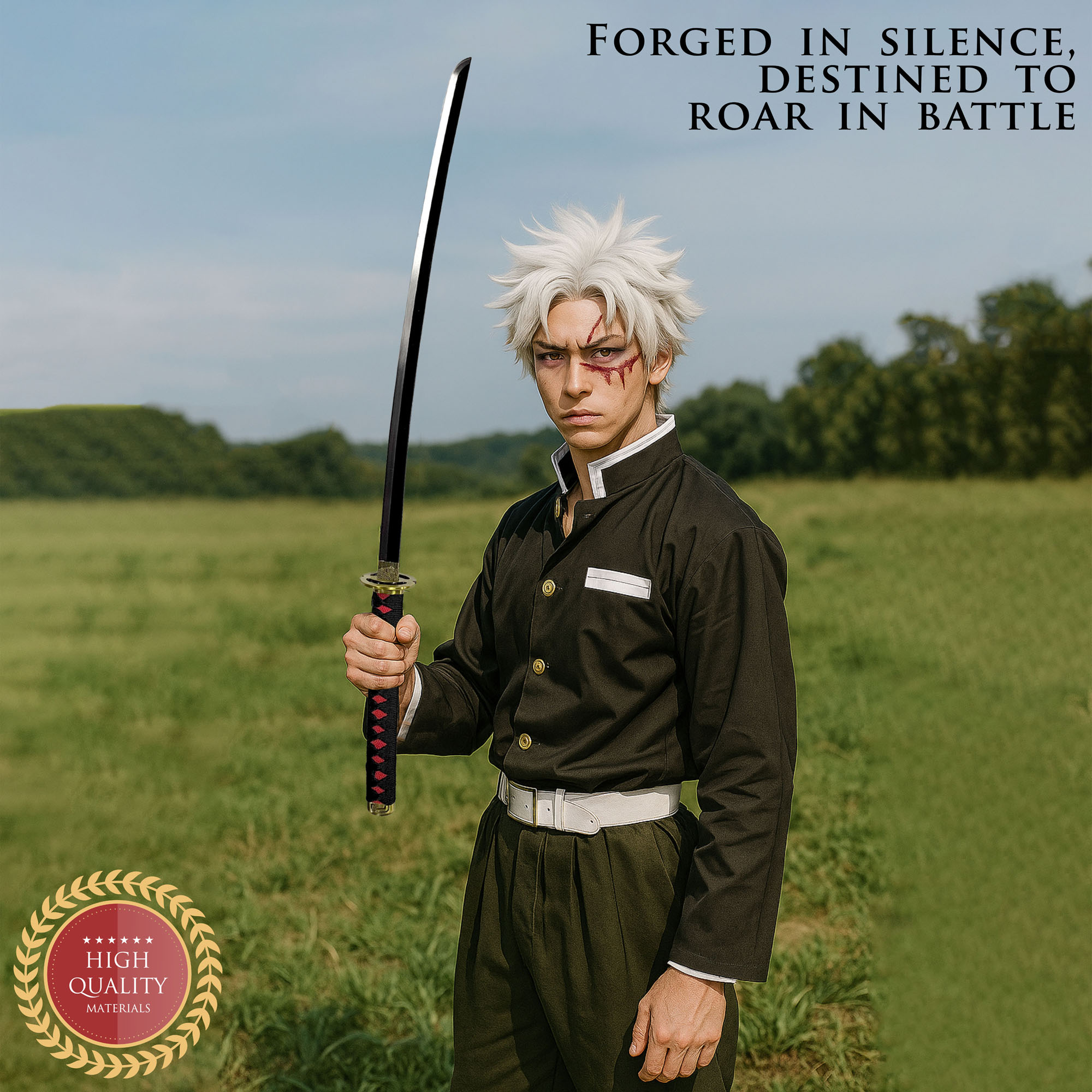 Demon Slayer - Shinazugawa Genya Sword with Sheath