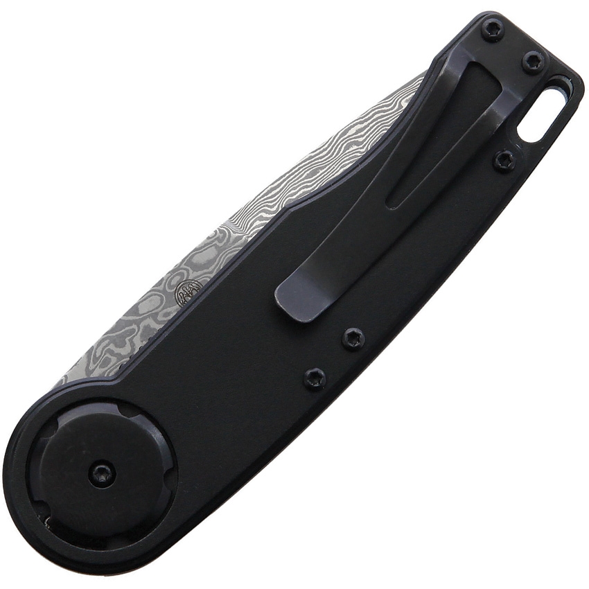 Gearhead Gerade Drop-Point-Klinge aus Damaszenerstahl