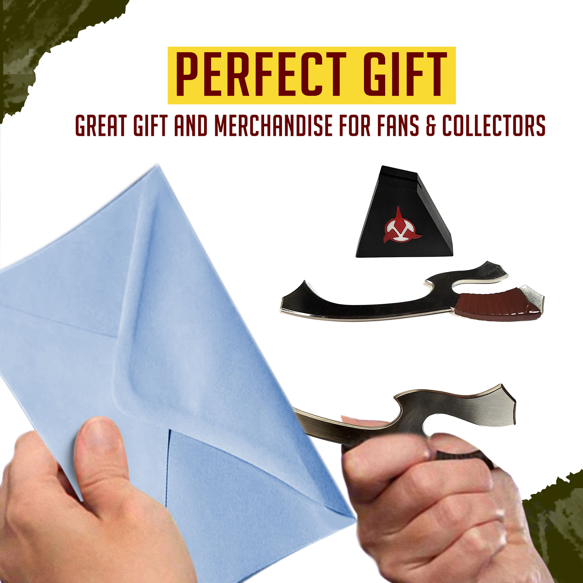 Star Trek Klingon Makleth Brieföffner mit Ständer