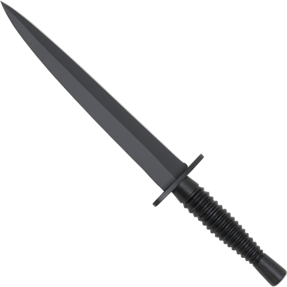 Commando combat knife black 