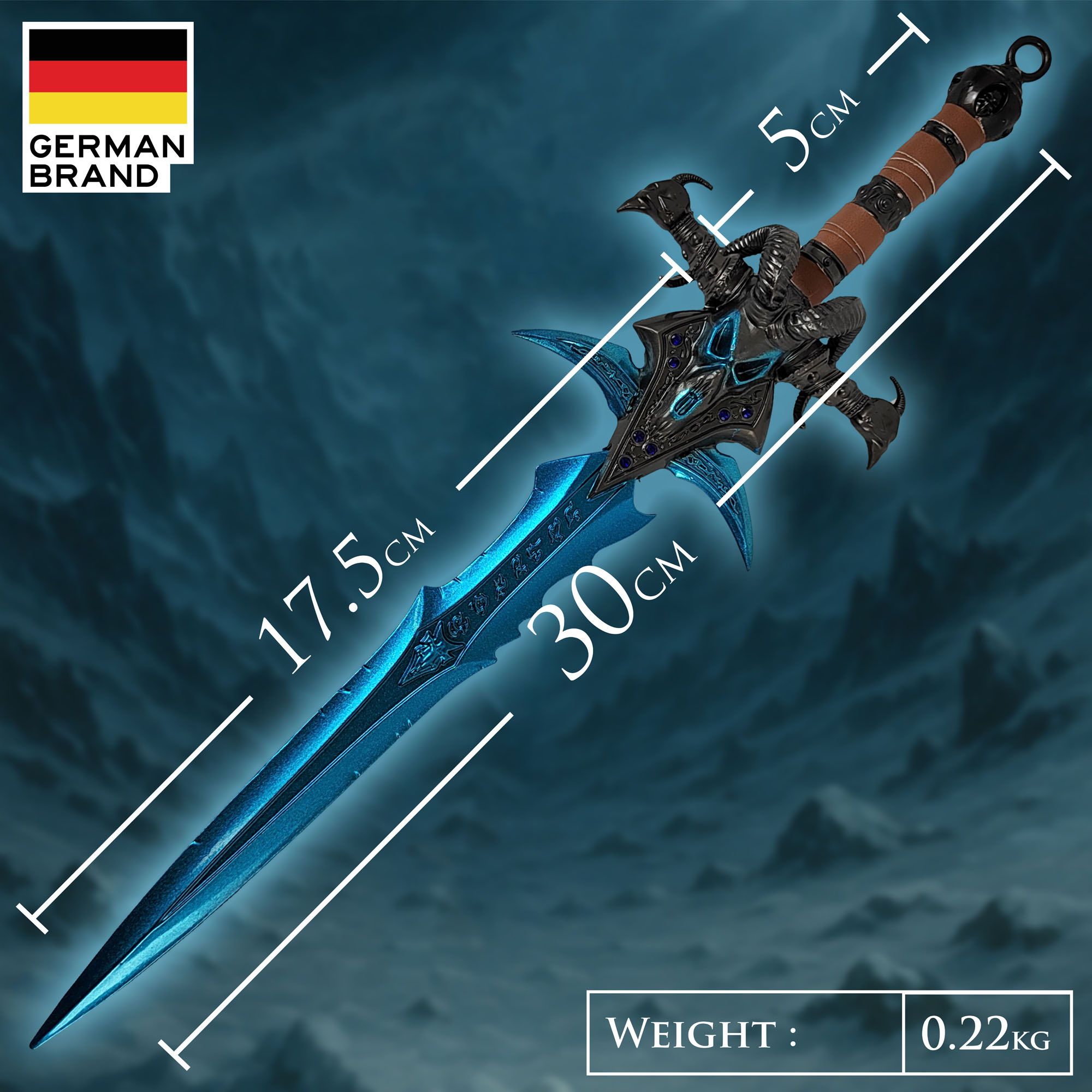 Warcraft – Frostmourne Schwert (Deluxe Brieföffnerversion)