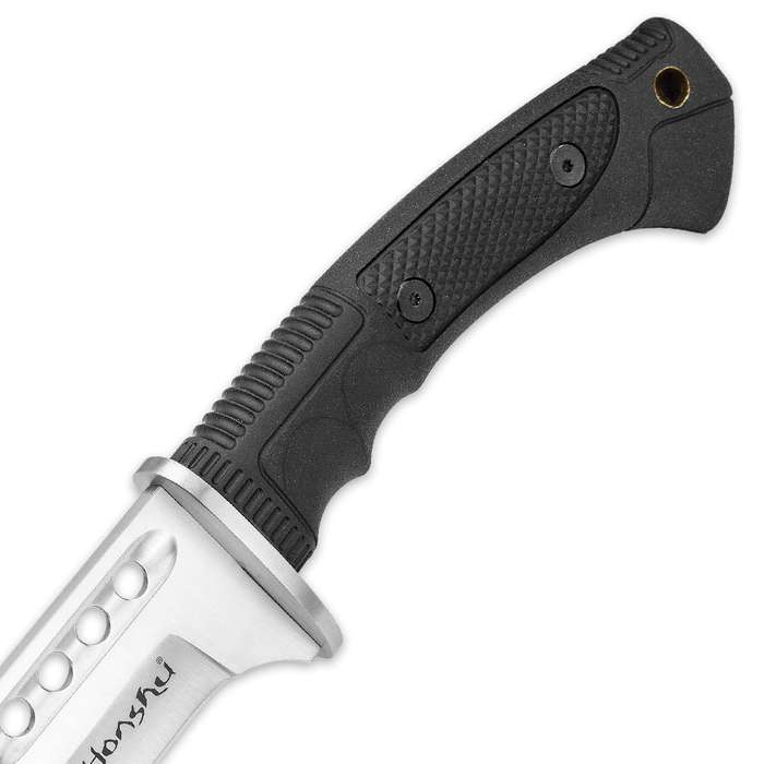 Honshu Boshin Kukri mit Gürtelscheide aus Echtleder Honshu Boshin Kukri mit Gürtelscheide aus Echtleder