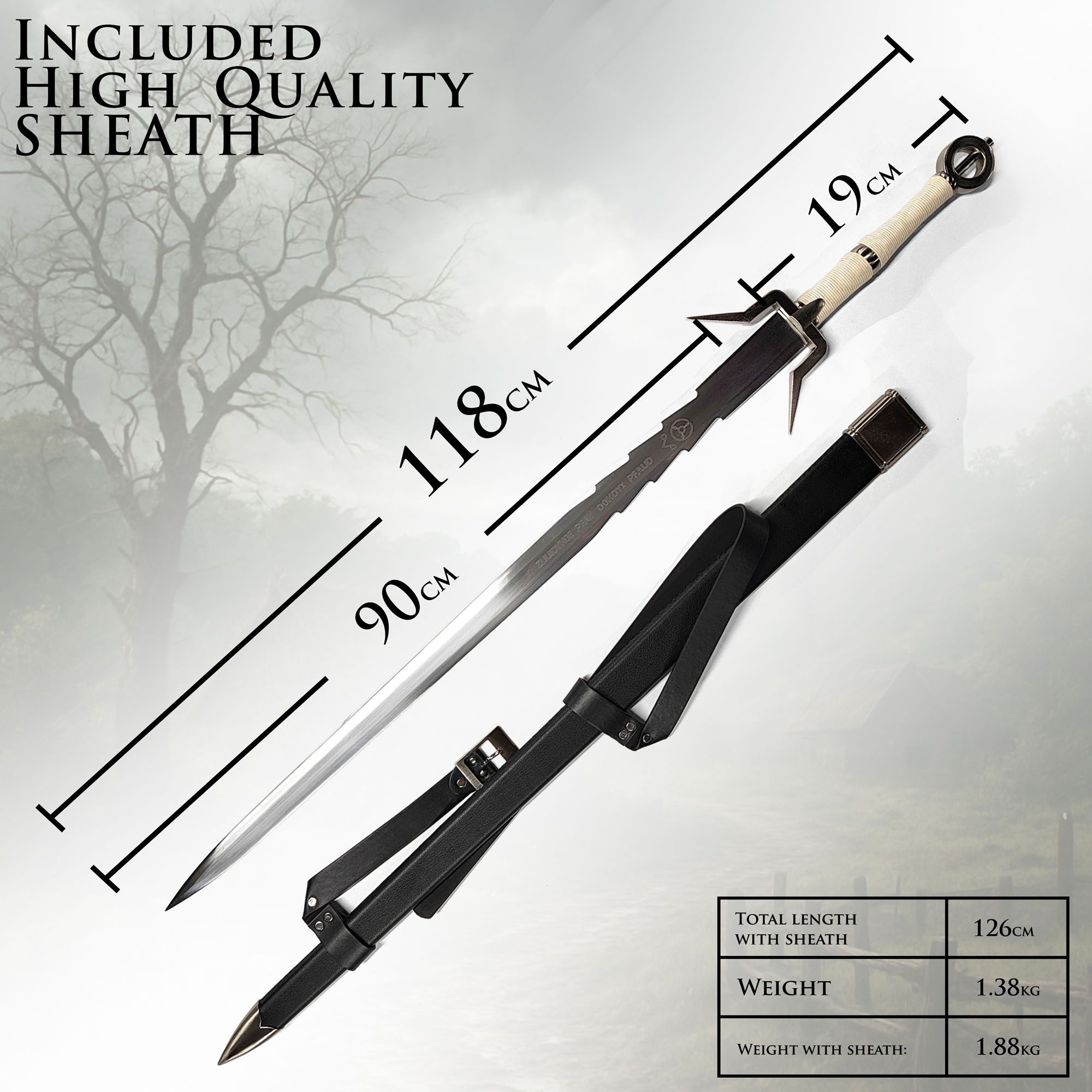 Witcher 4 - Ciri's Zireael Sword (design from the upcoming Witcher 4 game)