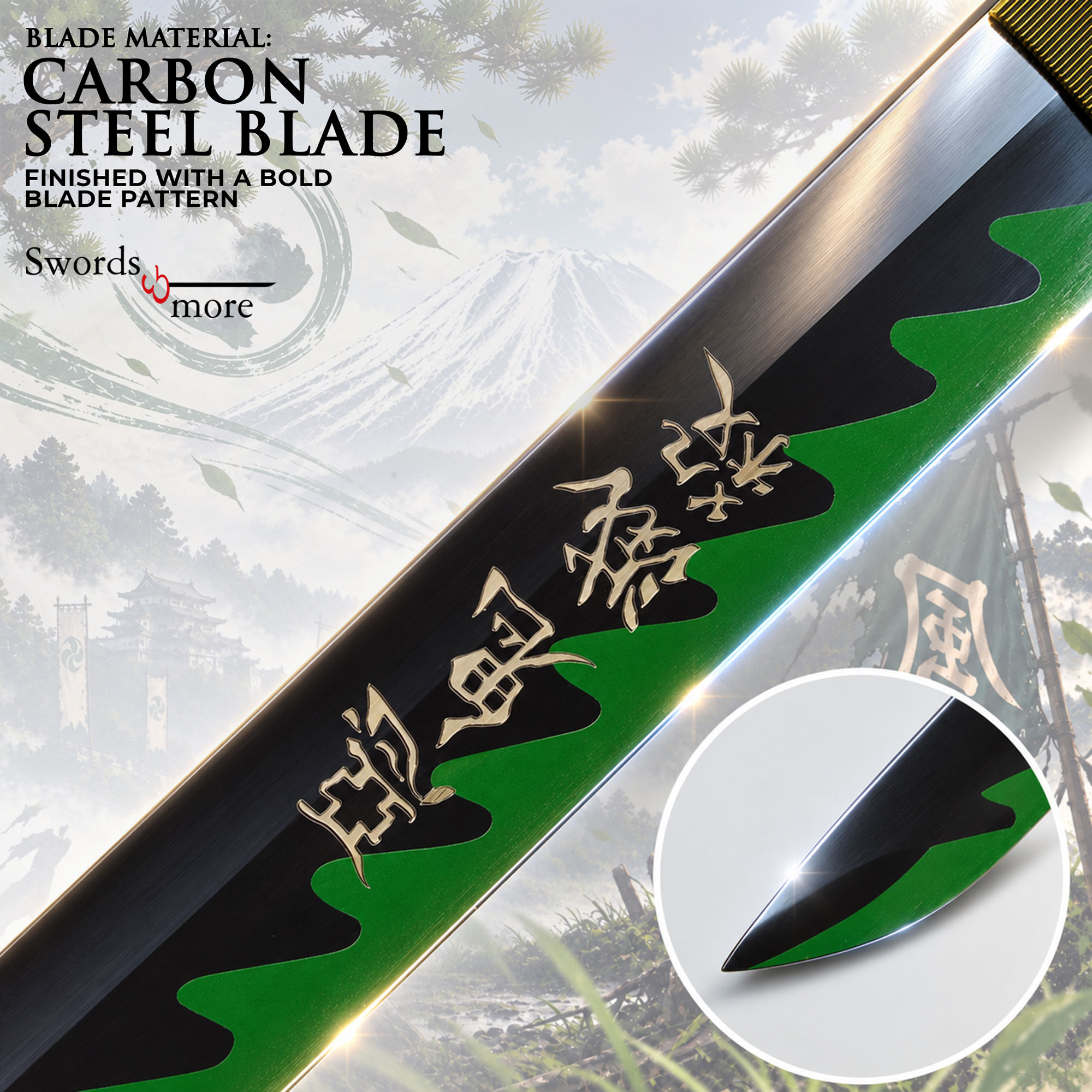 Demon Slayer: Kimetsu no Yaiba - Shinazugawa Sanemi sword - handforged