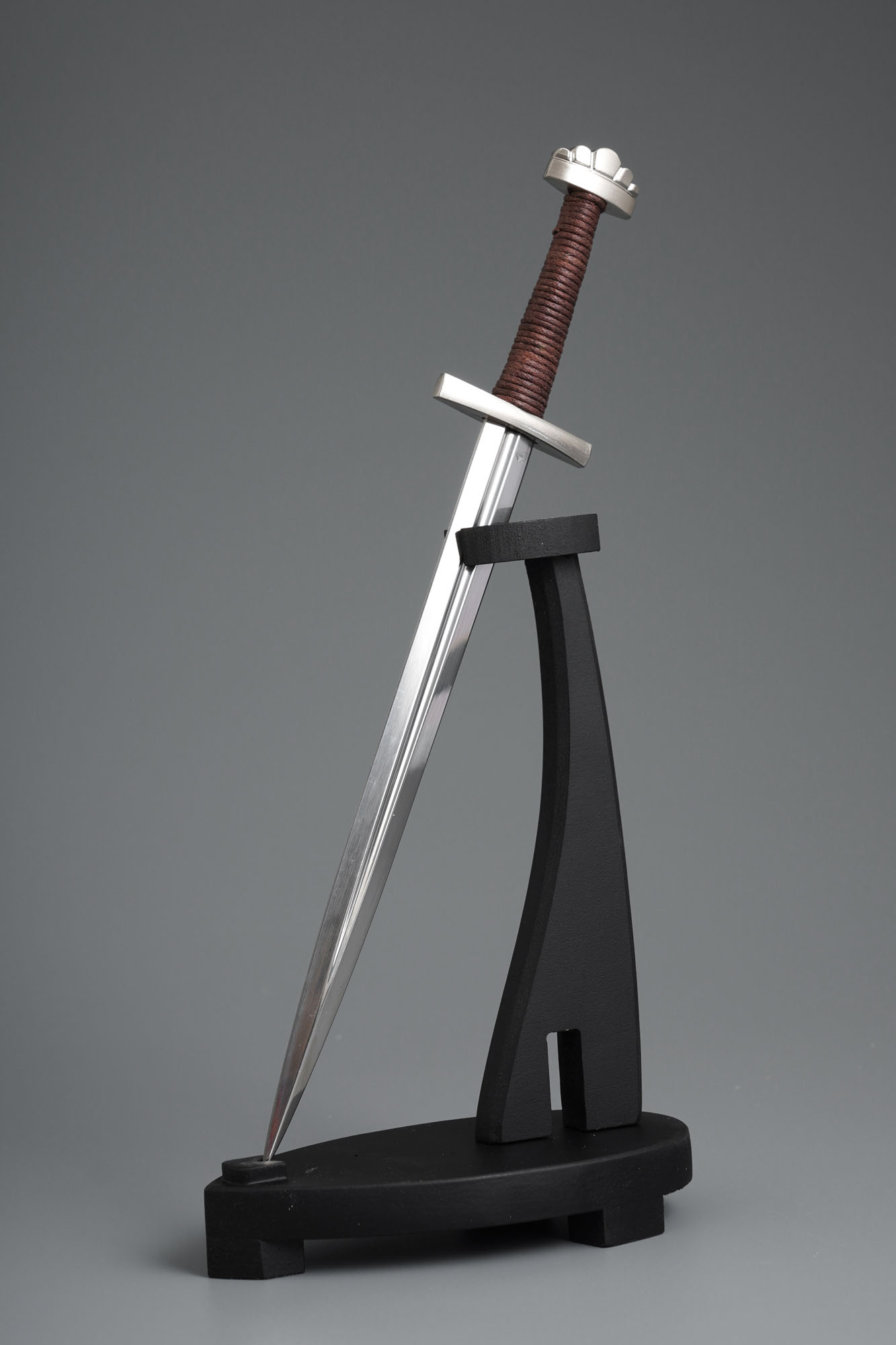 Wikinger Dolch / Brieföffner mit Scheide und Ständer