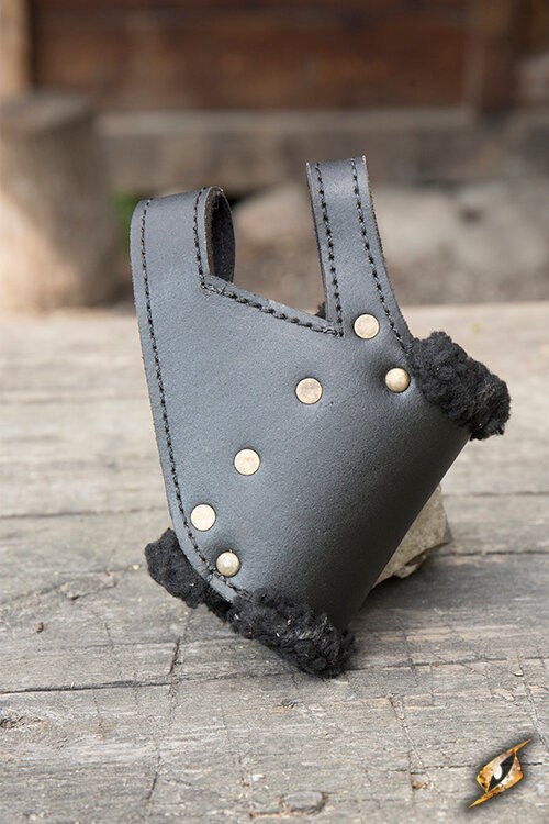 Sword Holder Black Fur left side black black