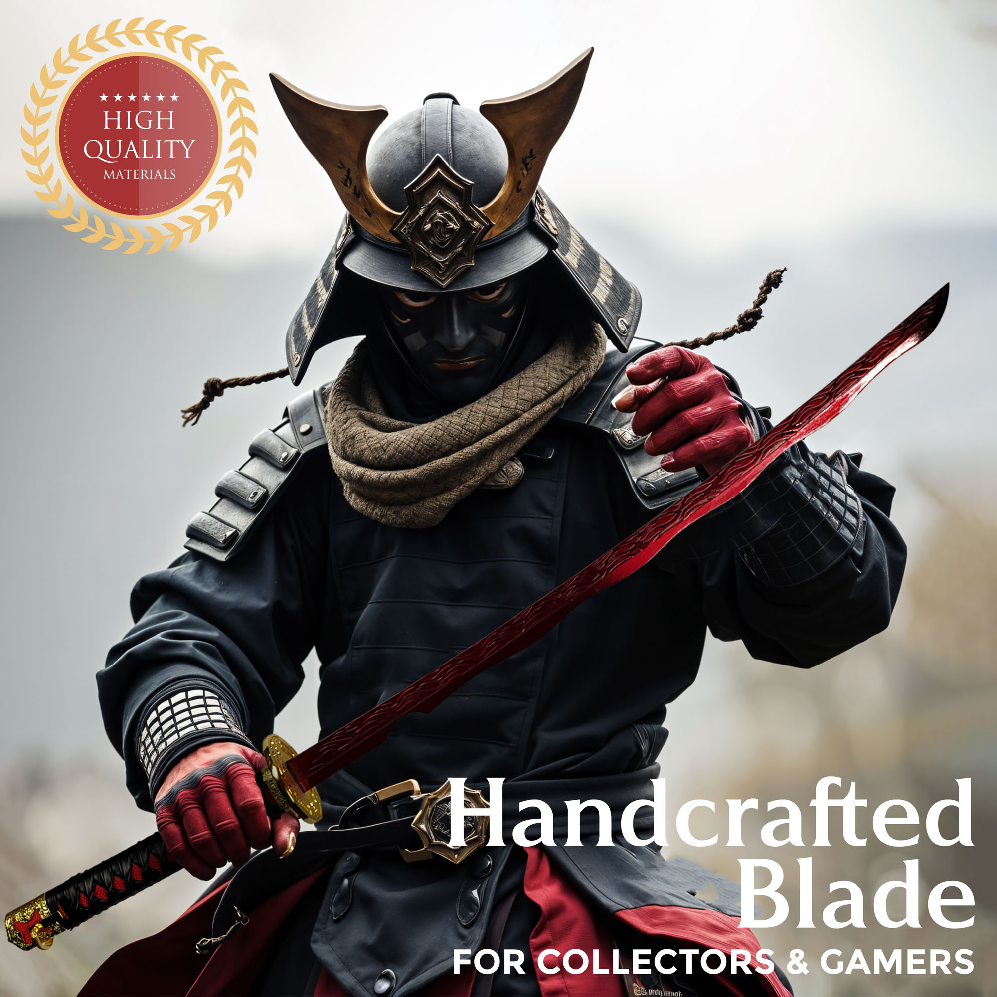 Elden Ring - Rivers of Blood Katana mit Scheide