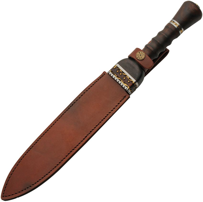 Fancy Damascus Short Sword