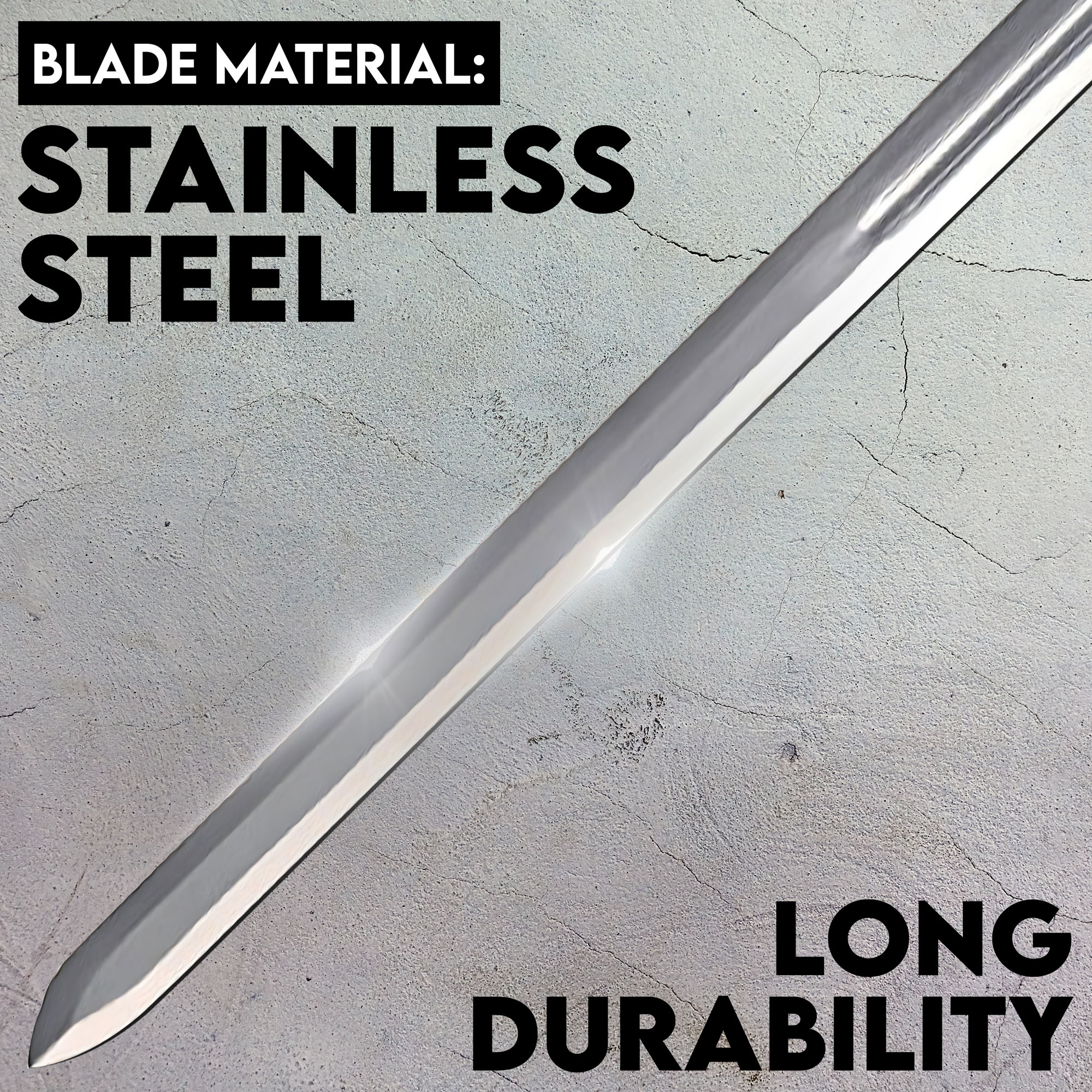 Witcher - Silber Schwert mit Scheide, Netflix Version