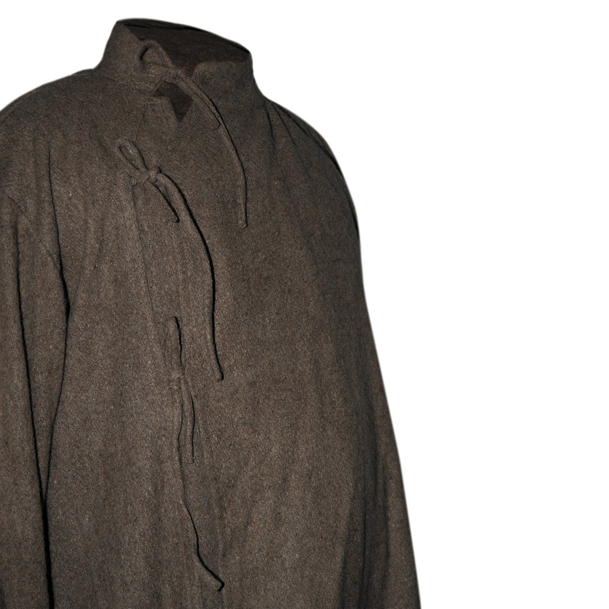 Coat 10th C Natural brown, Size XXL