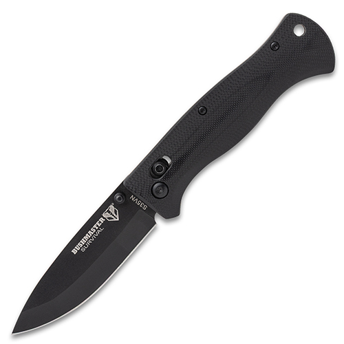 Bushmaster Explorer Black G10 Pocket Knife