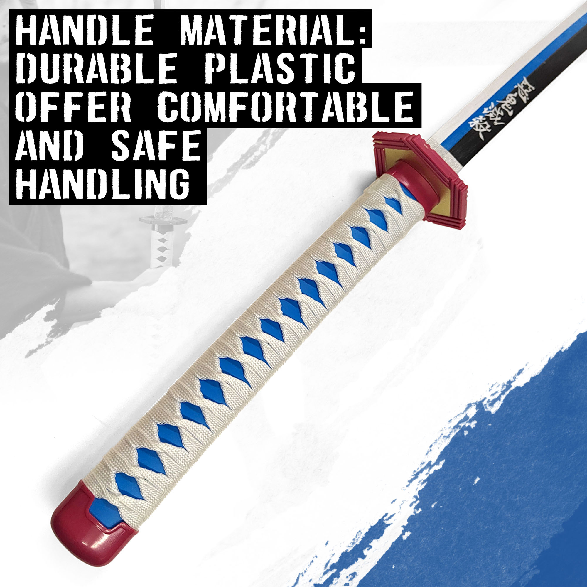 Demon Slayer - Giyuu Tomioka's Schwert aus Holz mit Scheide