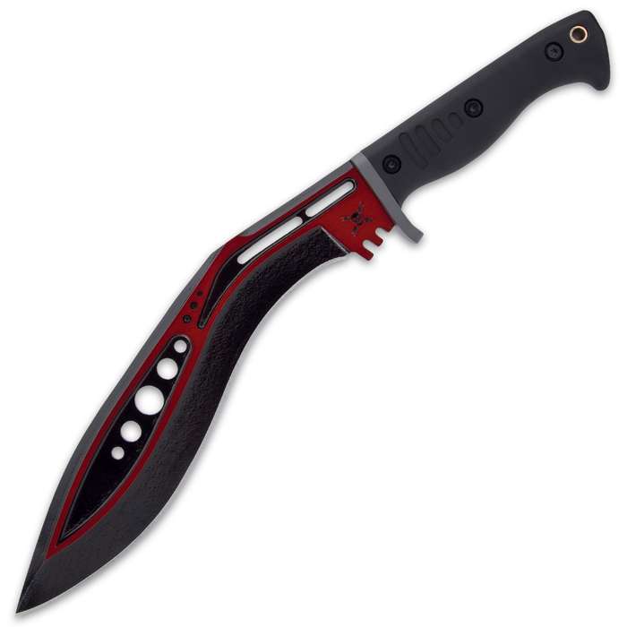 M48 Red Tactical Kukri With Sheath