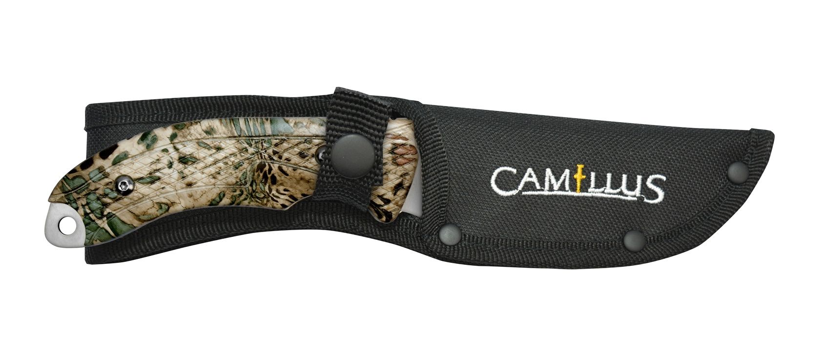 Mask, festgestellte Klinge