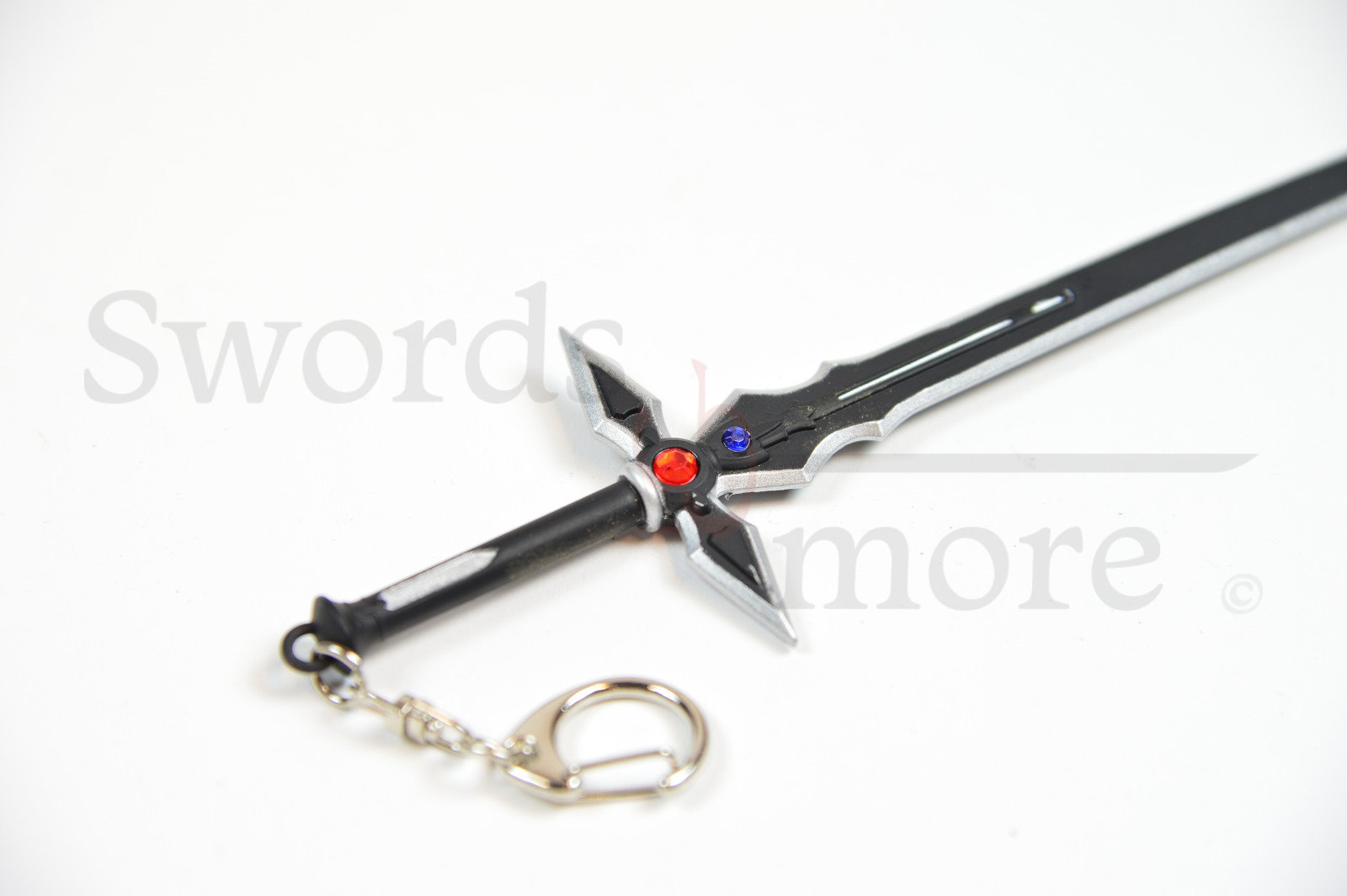 Sword Art Online – Schwarzer Dark Repulser Brieföffner mit Scheide und Ständer