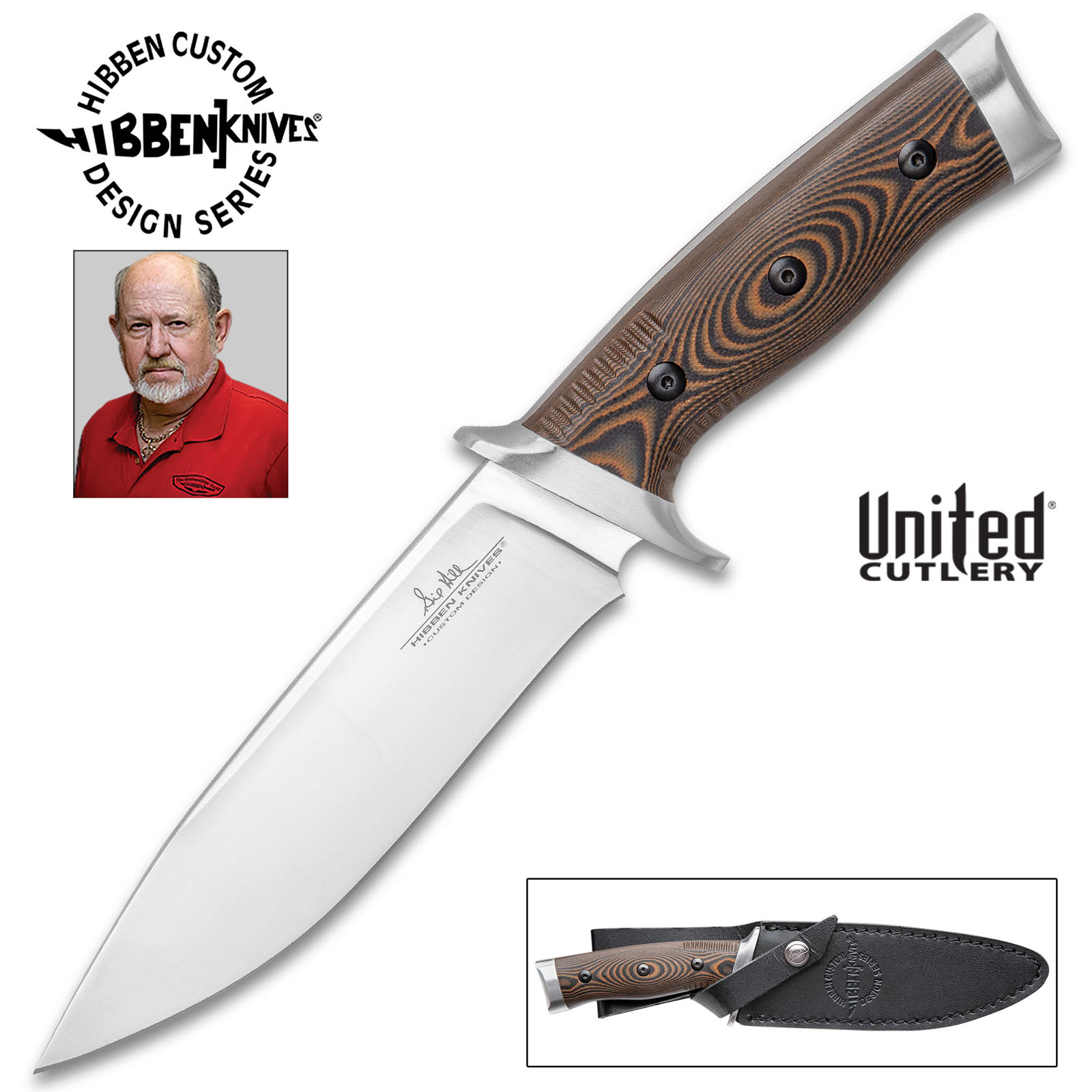 Gil Hibben Tundra Hunter Knife with fixed blade