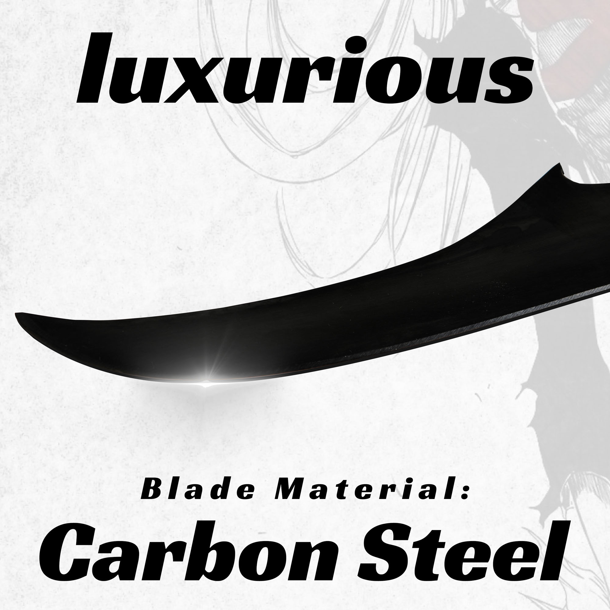 Bleach - Ichigo Shikai Cutting Moon Zangetsu Schwert Bleach - Ichigo Shikai Cutting Moon Zangetsu Schwert