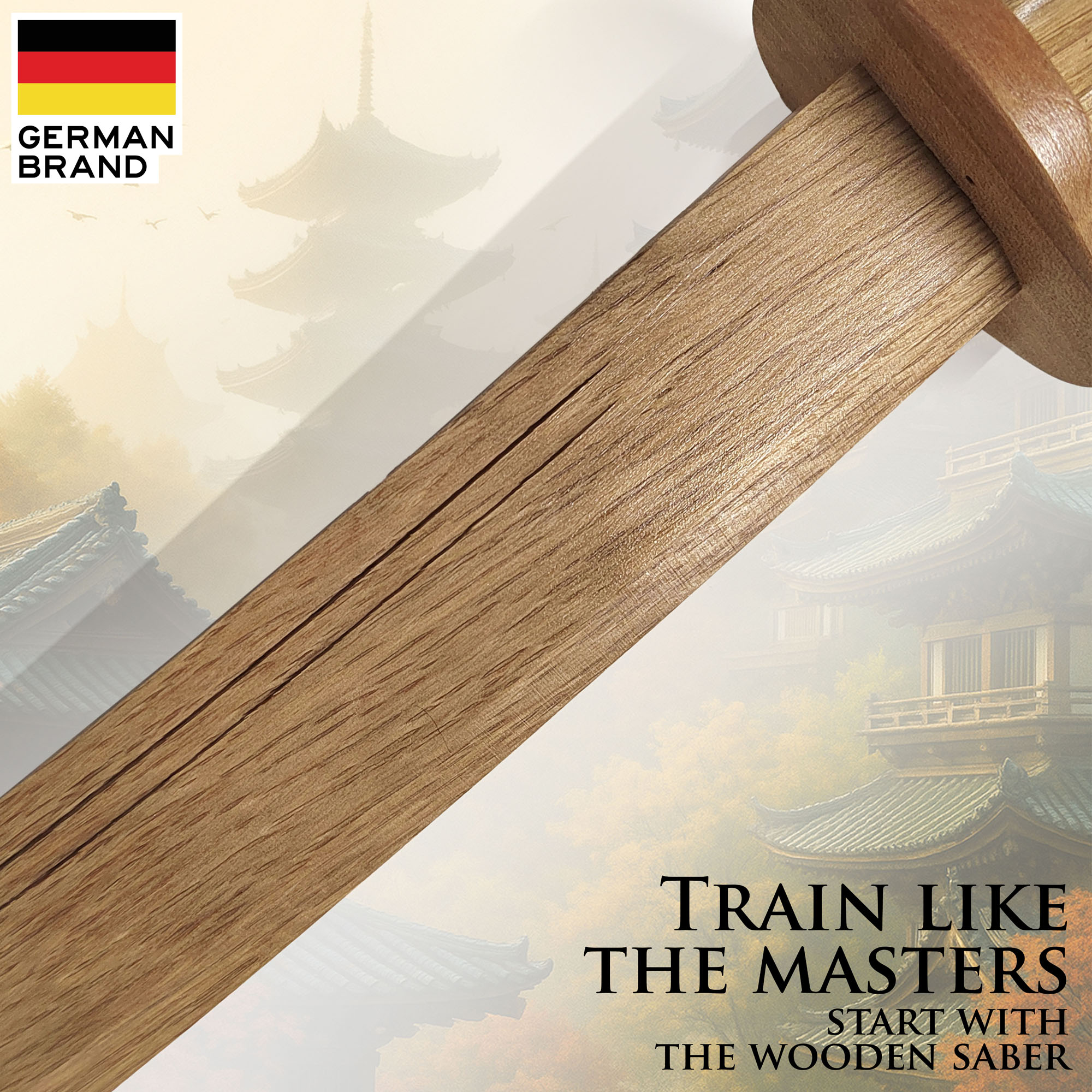 Kung Fu Säbel - Holz Version