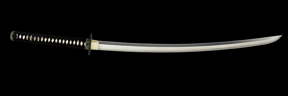 Daimyo Tamahagane Shobu Katana 71,12 cm Silver Wheel
