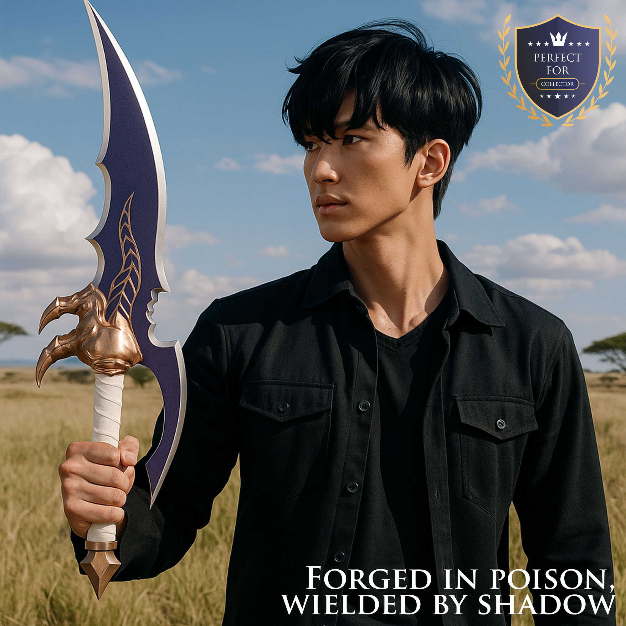 Solo Leveling - Kasakas Venom Fang Schwert von Jinwoo