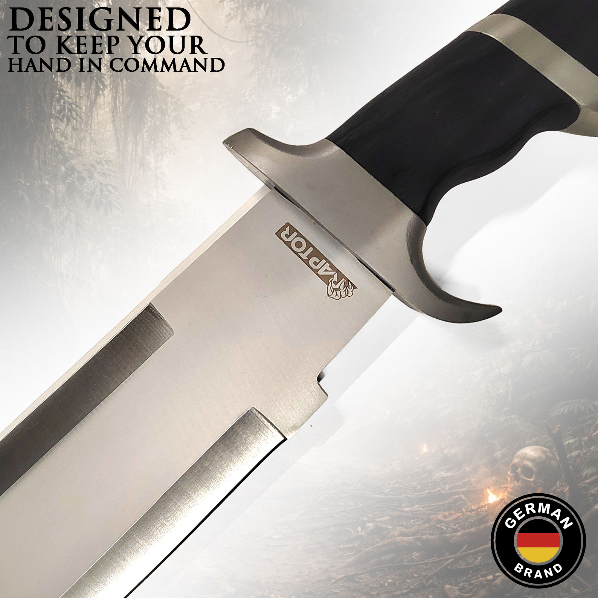 Predator Raptor Machete mit Scheide