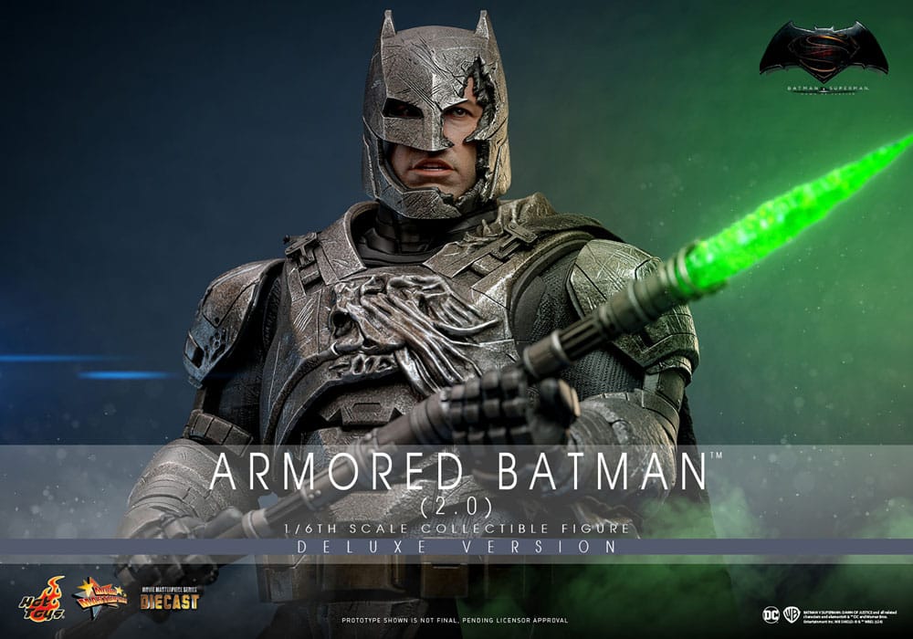 Batman v Superman: Dawn of Justice Movie Masterpiece Actionfigur 1/6 Armored Batman 2.0 (Deluxe Version) 33 cm