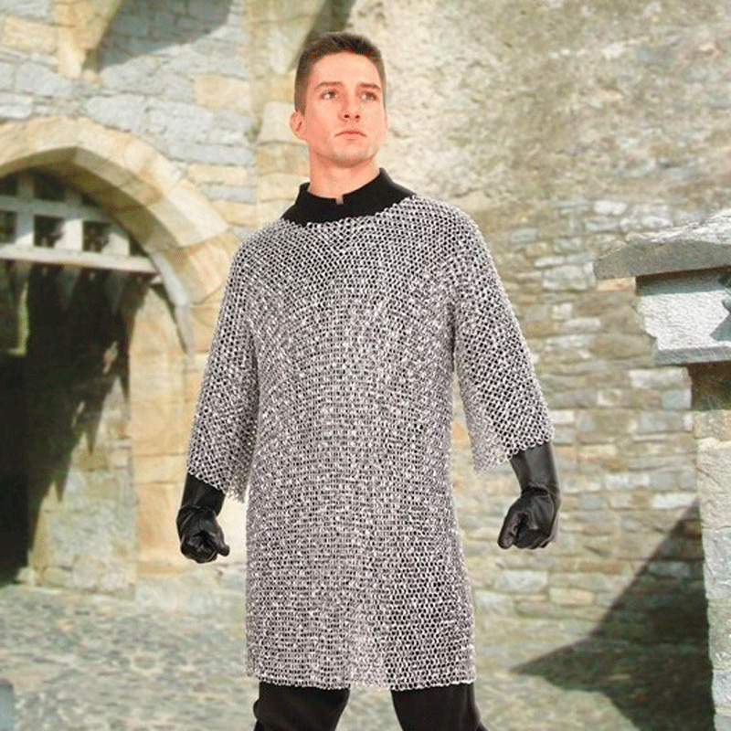 Riveted Aluminum Mail Armor Shirt