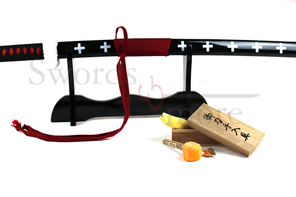 One Piece - Trafalgar Law Schwert, schwarz - gefaltet - Set