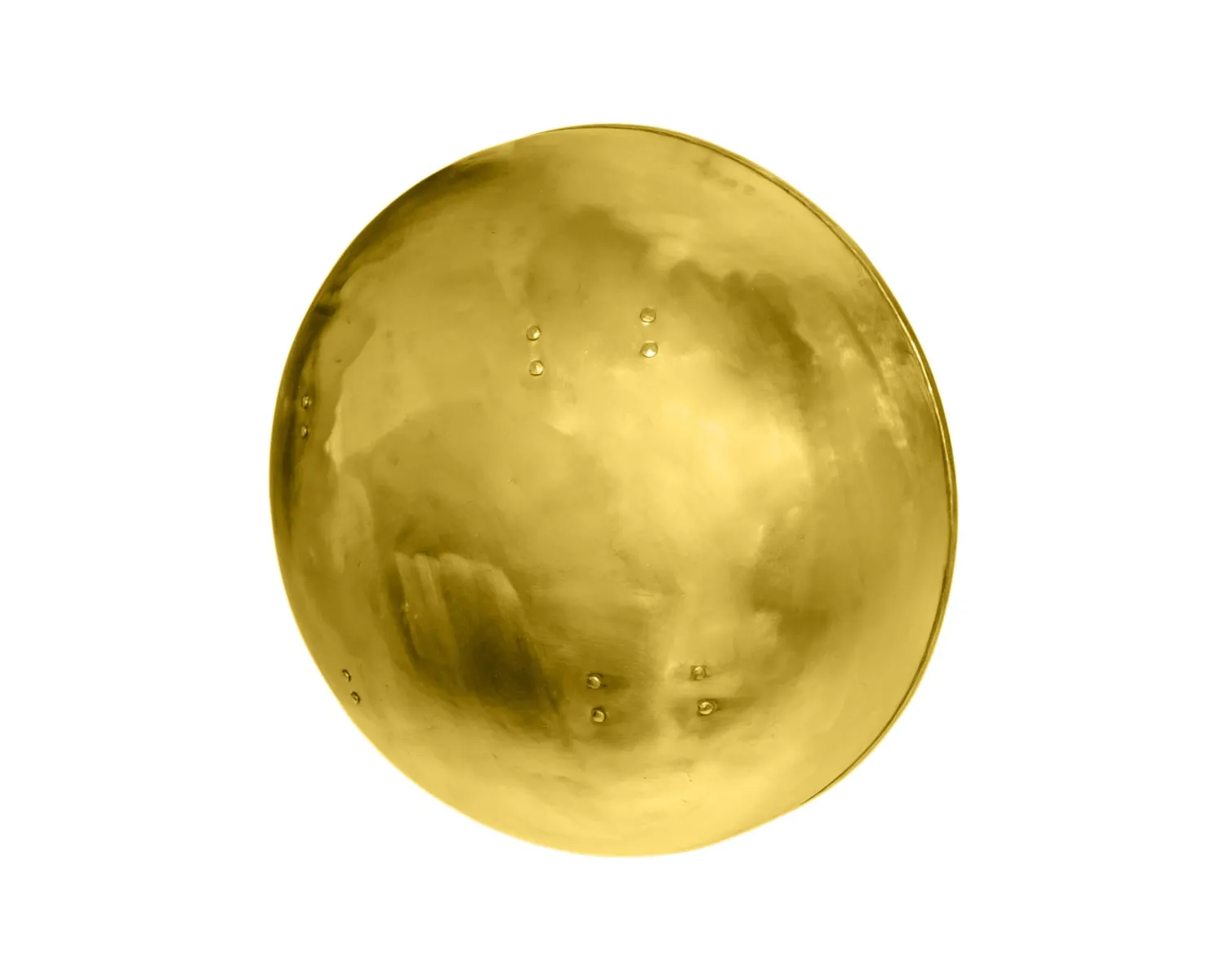 Hoplomachus Schild, Messing