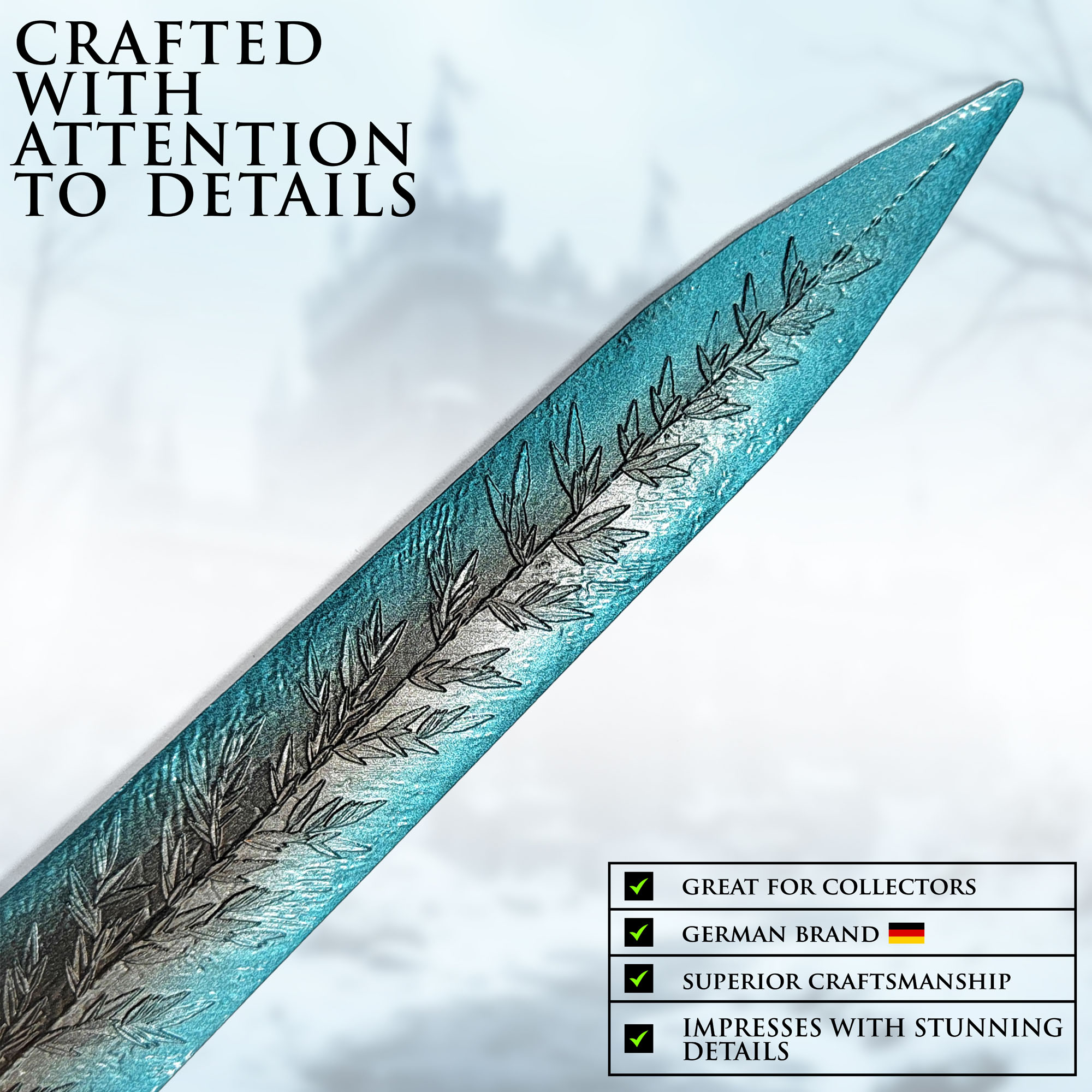 Elden Ring - Dark Moon Greatsword XL Letter Opener with Stand