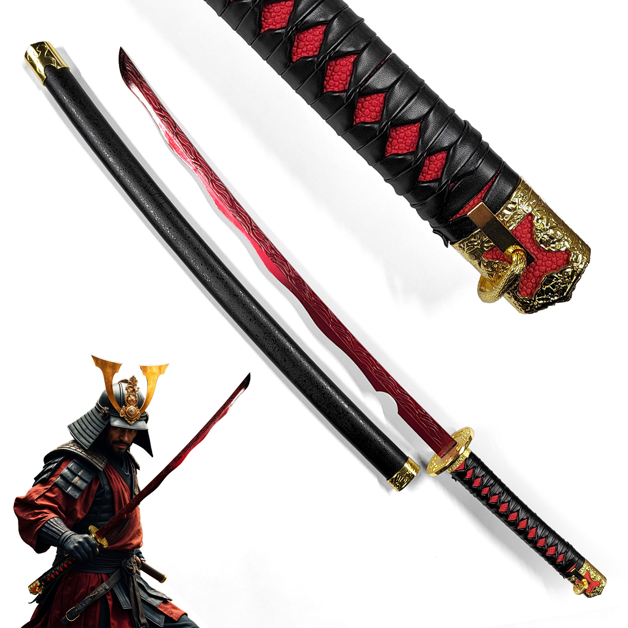 Elden Ring - Rivers of Blood Katana mit Scheide