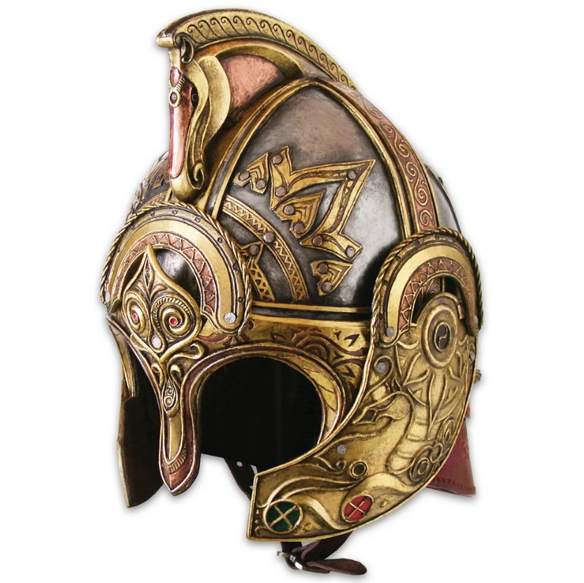 The Lord Of The Rings - Helm Of King Theoden - Officially Licensed Collectible