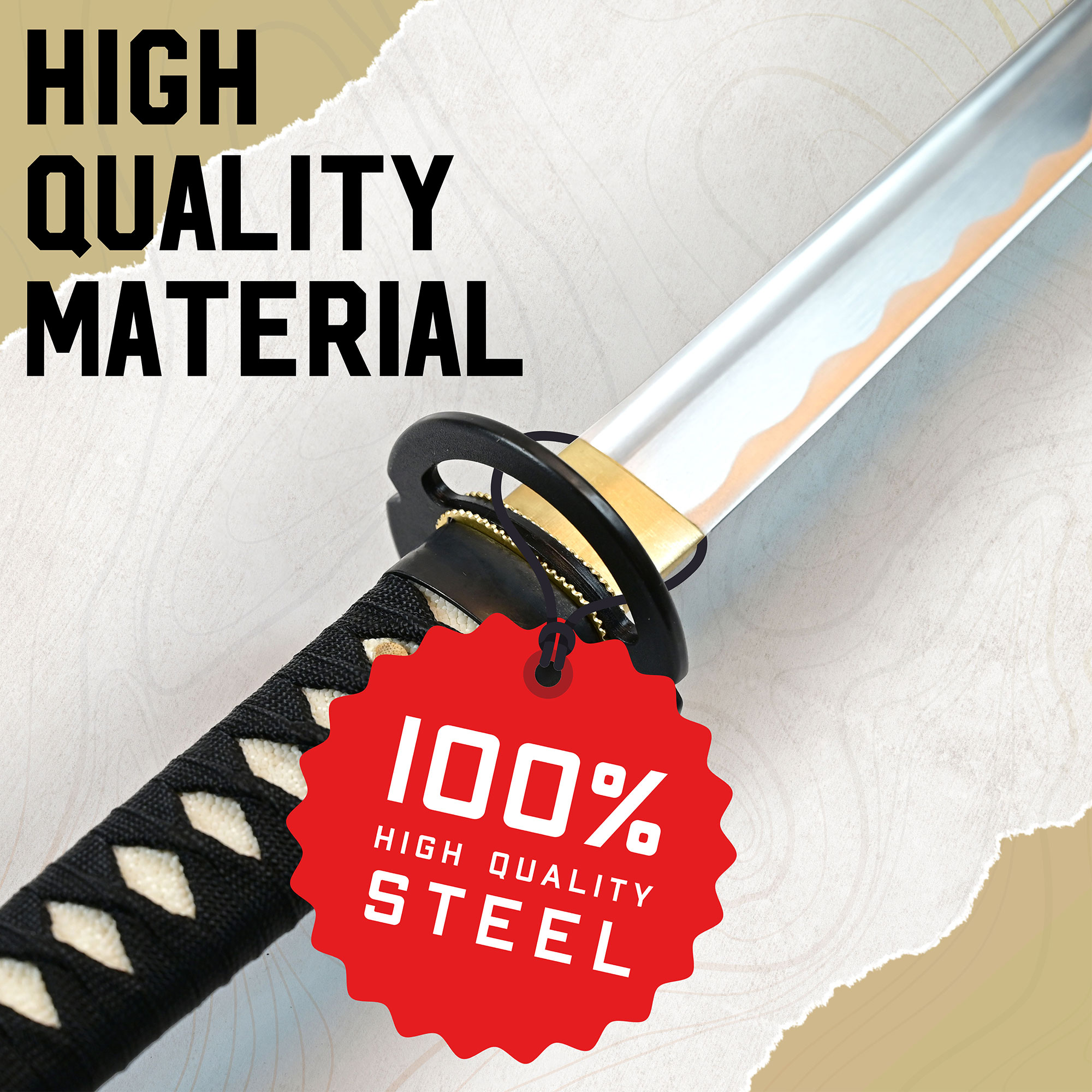 Miyamoto Musashi Katana, handforged