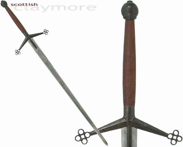 Scottish Claymore antiqued