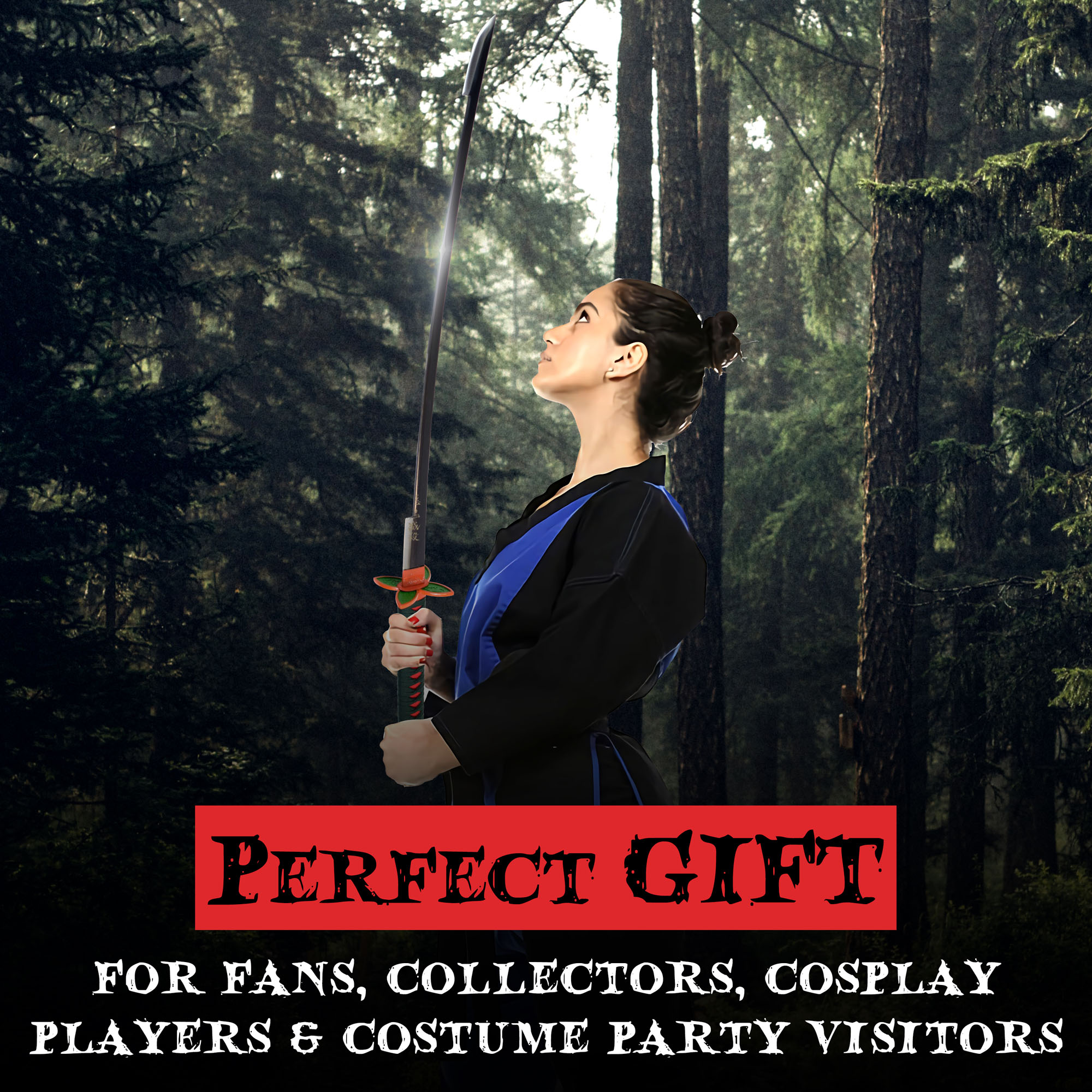 Demon Slayer: Kimetsu no Yaiba - Kochou Shinobu Schwert, handgeschmiedet - Original Edition