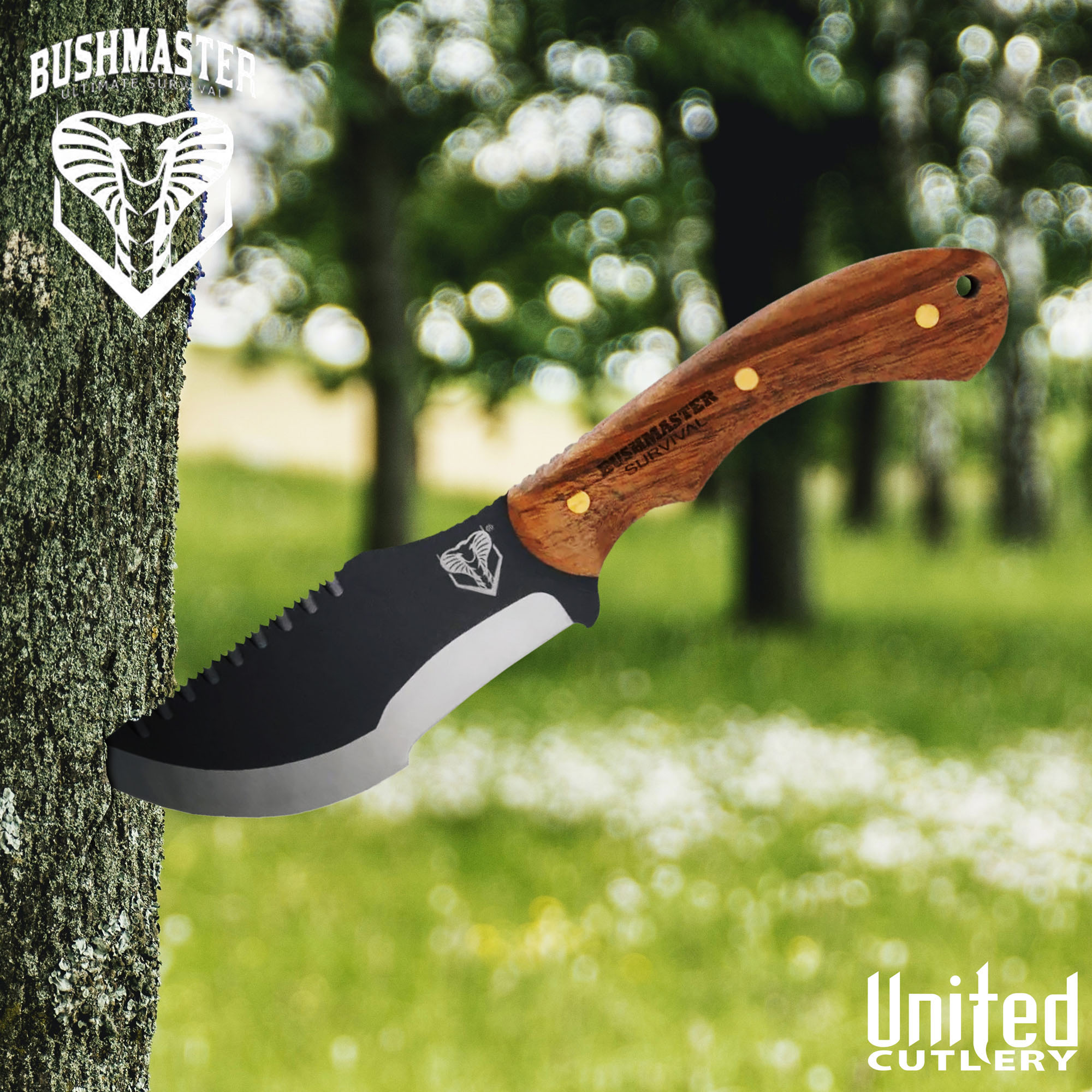 Bushmaster Tracker Knife with Sheath